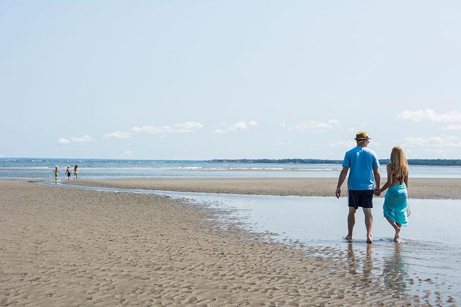 A sunny stroll at Youghall Beach, Bathurst