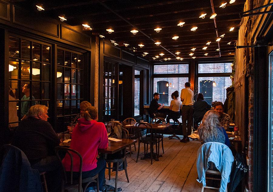Dining at Port City Royal