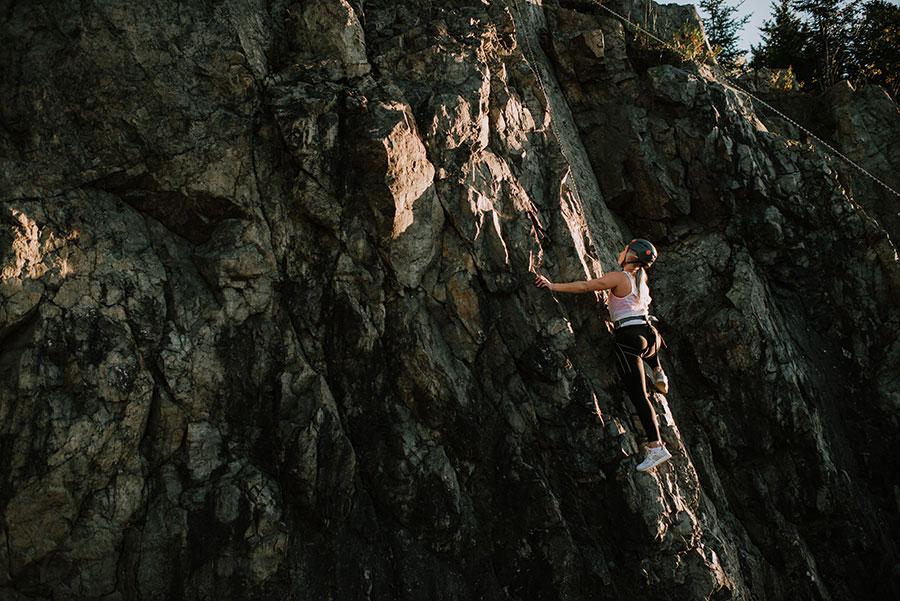 Rock climbing adventures at Rockwood Park