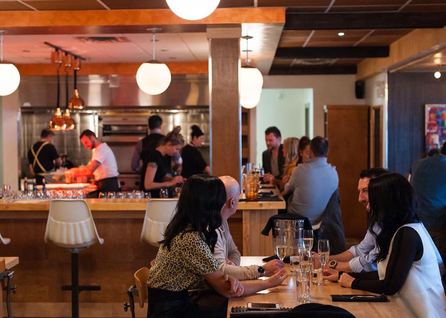 Dining at Origines Cuisine Maritime