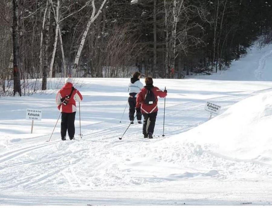 A cross-country ski paradise at the Kahoutex Cross-Country Ski Club