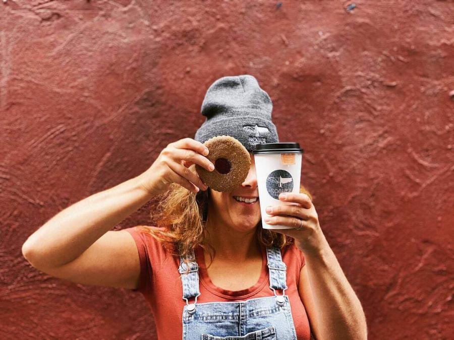 Who wants a chai tea latte and a ginger jam cookie? Rogue Coffee, Saint John Photo credit: @RogueCoffeeSJ