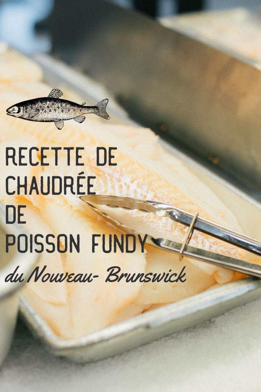 White Fish Chowder recipe pin FR