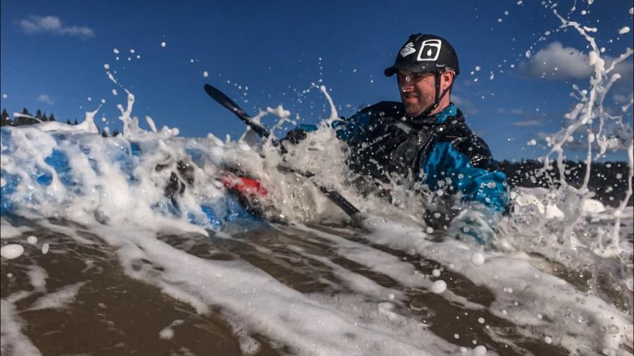 Adam Constantine, kayaker