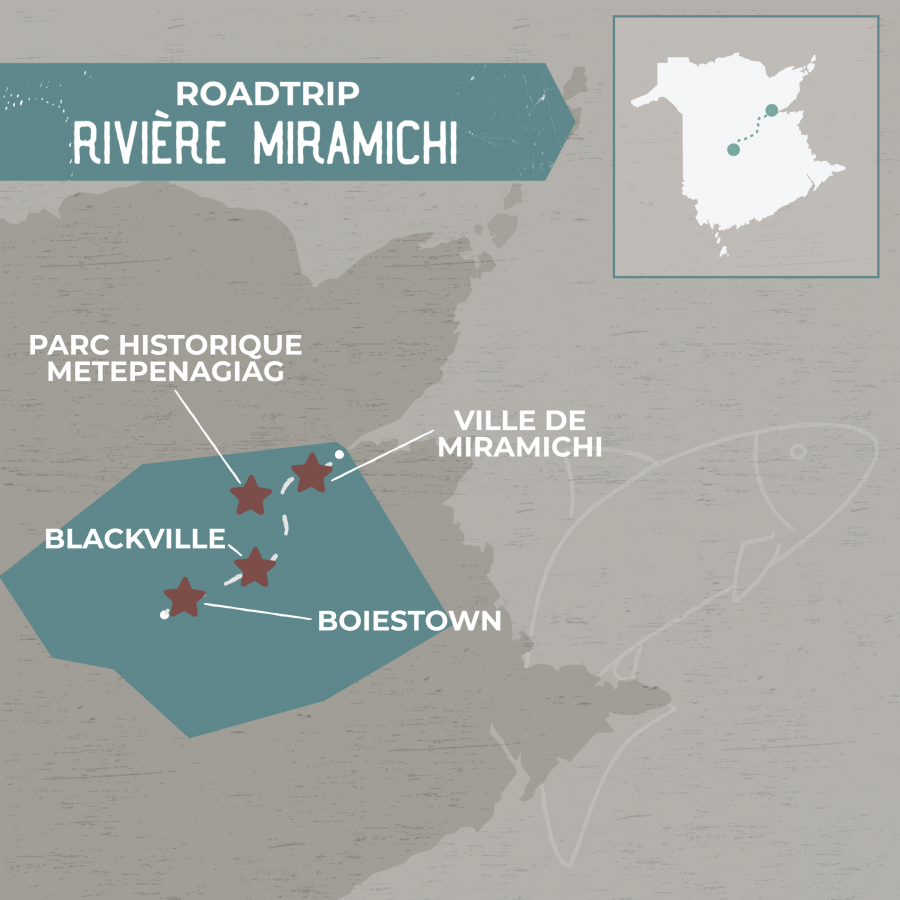 Roadtrip : Rivière Miramichi