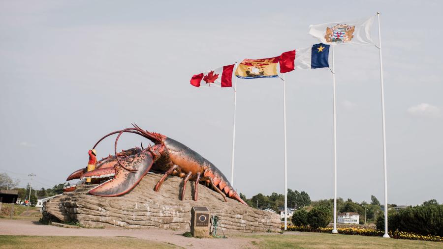 World's Largest Lobster in Shediac, NB