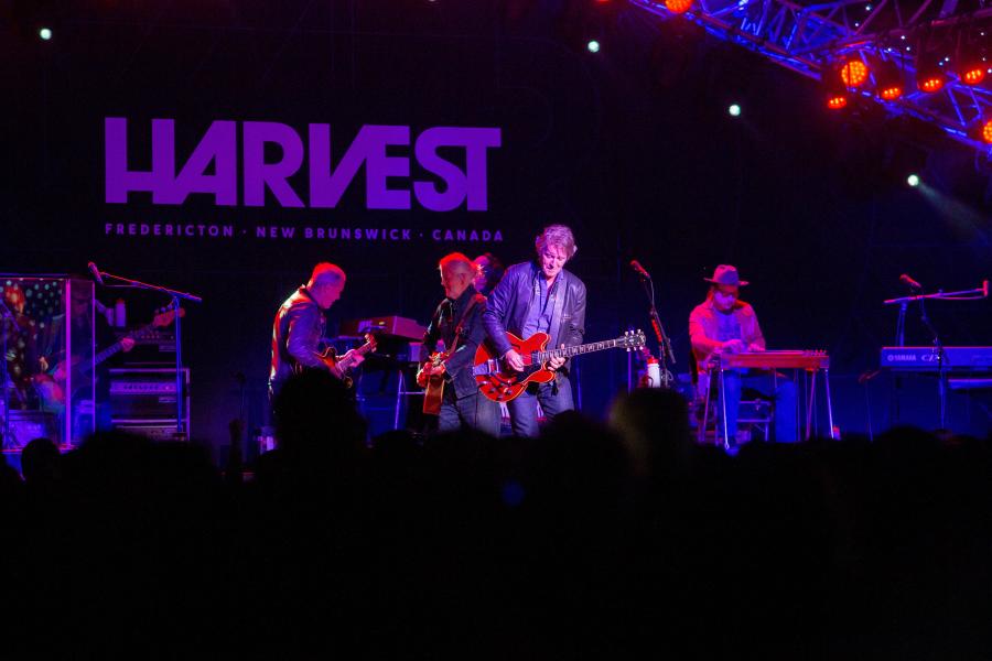 Blue Rodeo, 2022 Harvest Music Festival, Fredericton. PHOTO CREDIT James West