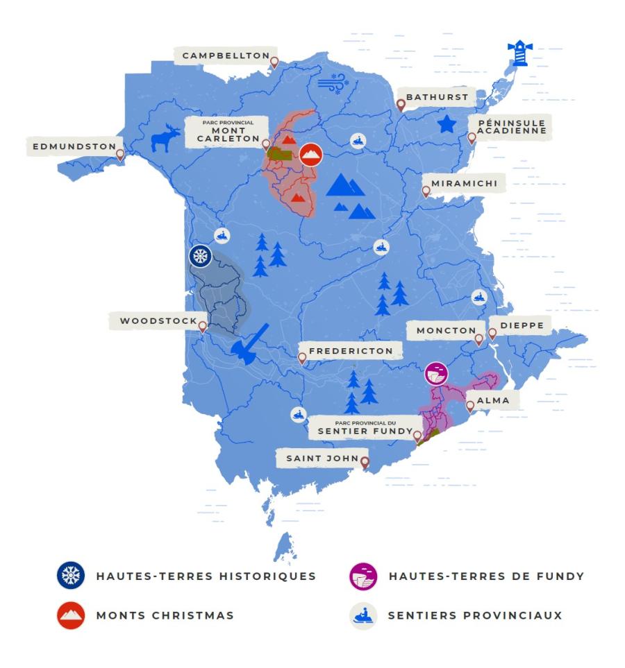 Carte sentiers motoneige