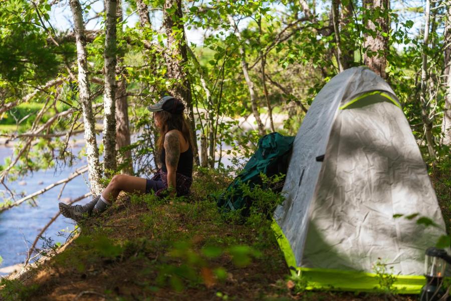 Backcountry Camping along the Nepisiguit River