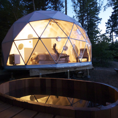 Dome - where to stay New Brunswick