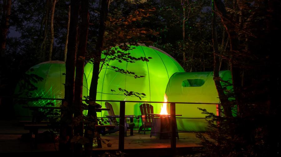 Bubble Accommodation, Estrella Glamping, Village-Blanchard