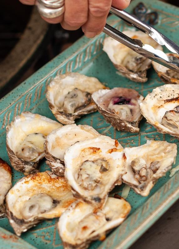 Oysters from Cielo Glamping