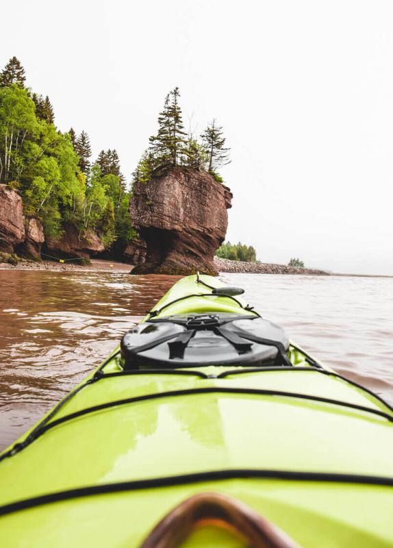 Paddling to the Hopewell Rocks with Baymount Outdoor Adventures